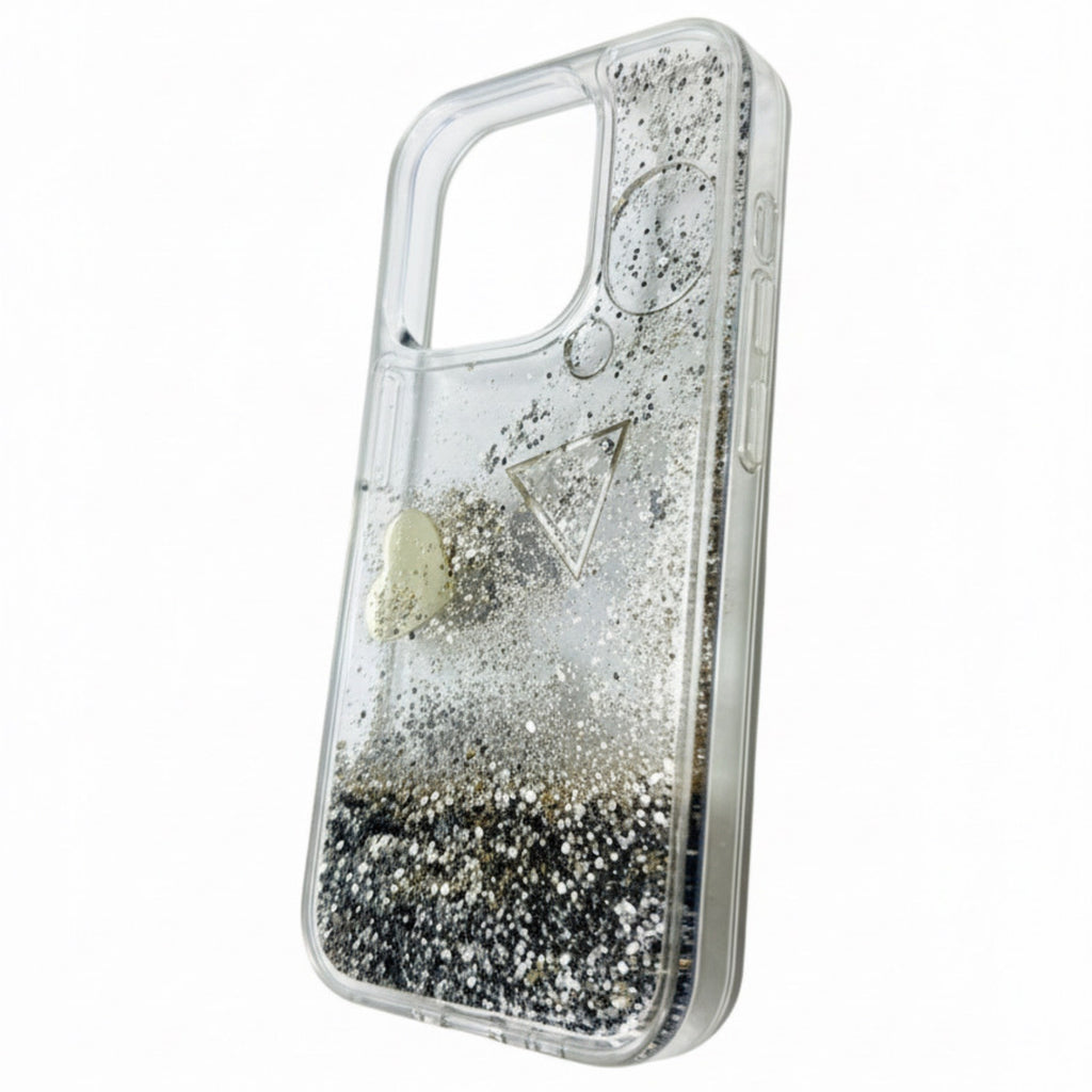 Protectores iPhone 15 Pro GUESS Glitter