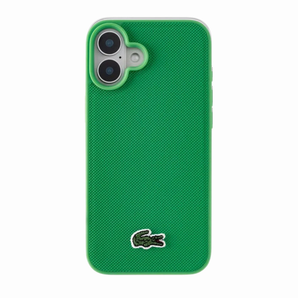 Protector iPhone 16 Plus LACOSTE Iconic Verde