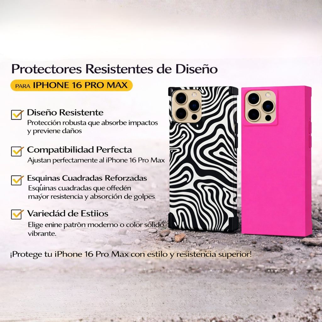 Protectores iPhone 16 Pro Max BLOX CASE