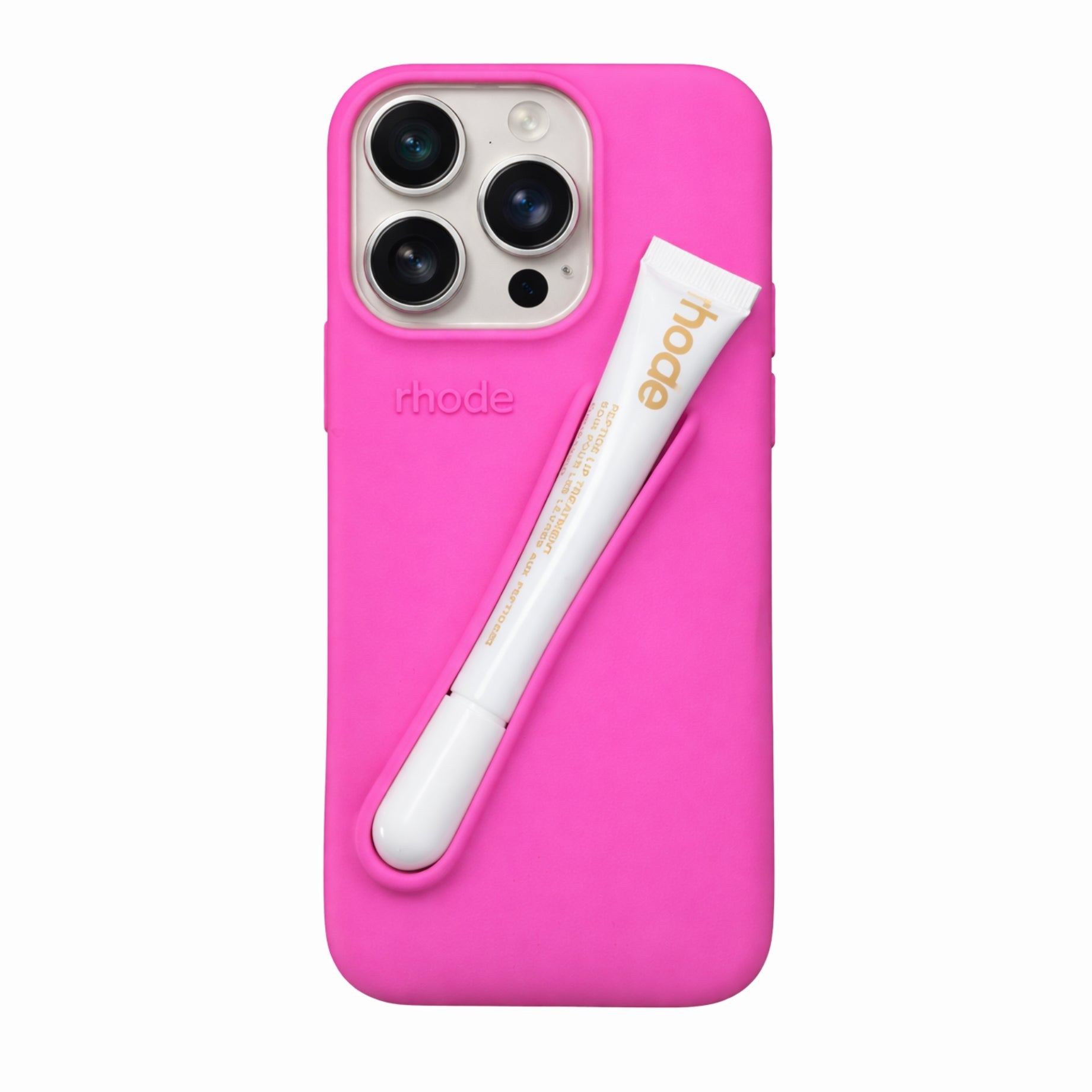 Protector iPhone 16 Pro RHODE Rosa