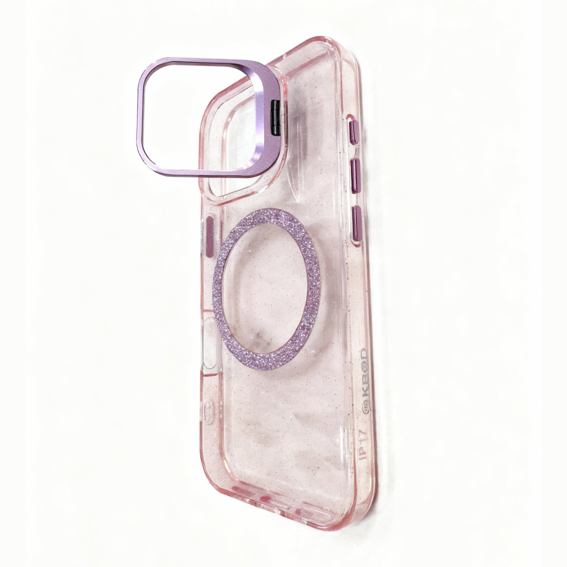 Protector iPhone 17 Magsafe Brillos Con Soporte