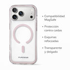 Protector IPhone 17 Pro Max DUALTEK AIR Rosa
