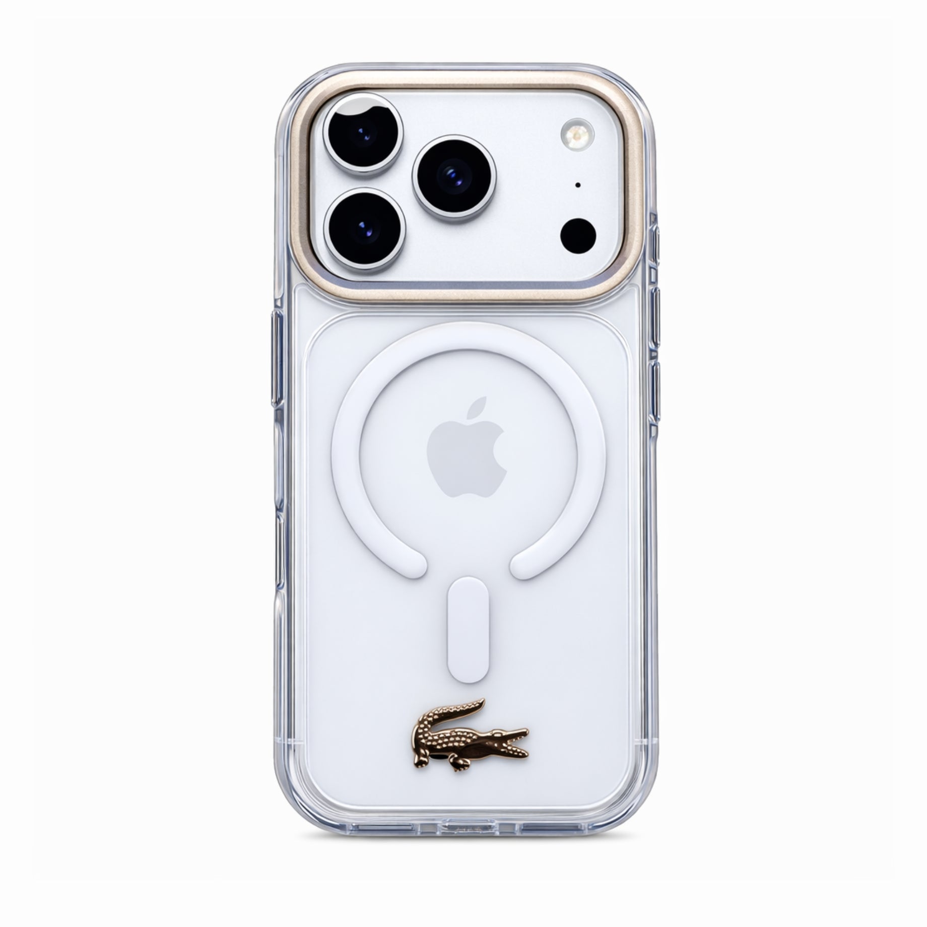 Protector IPhone 17 Pro LACOSTE Magsafe Gold