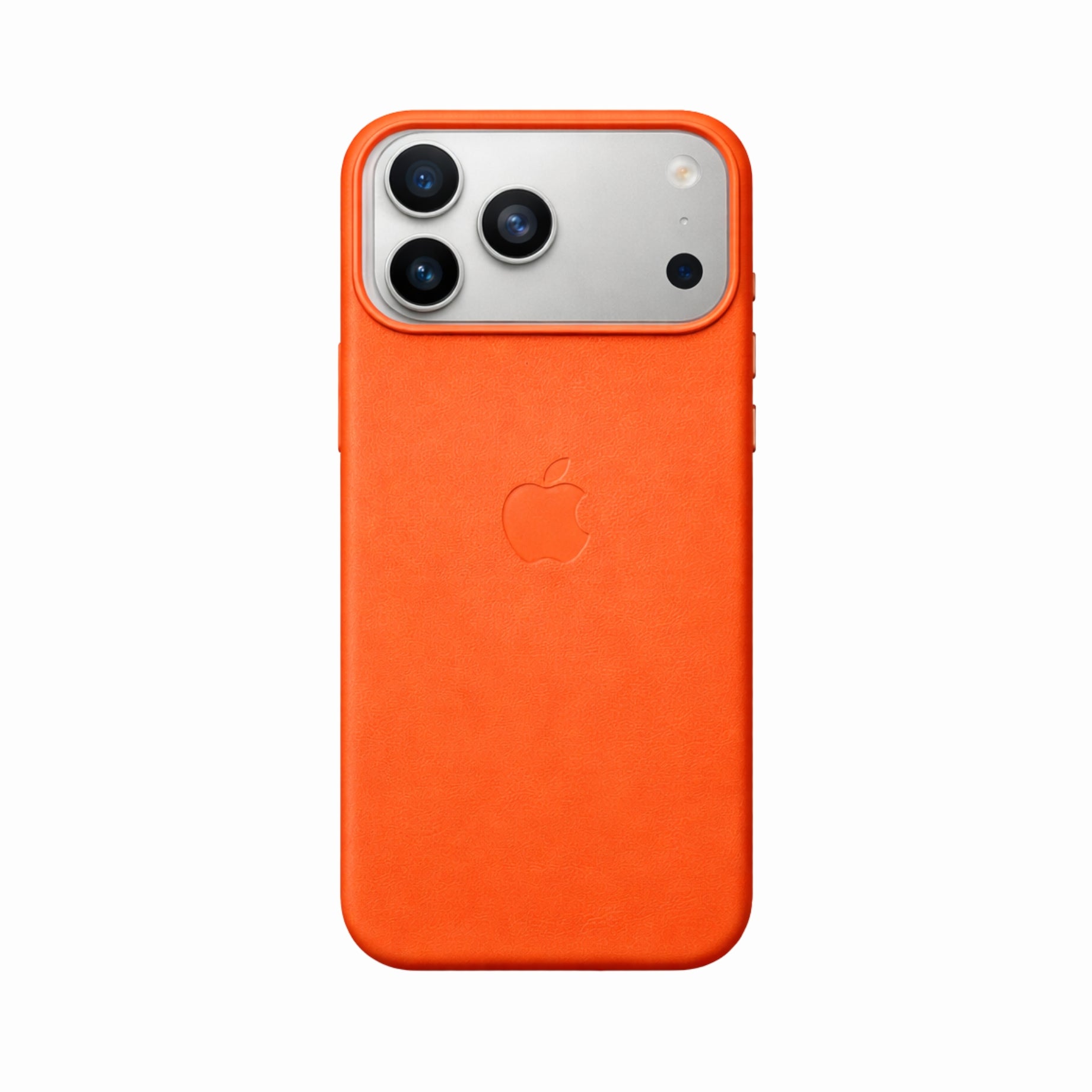 Protector IPhone 17 Pro Max Magsafe Piel Naranja