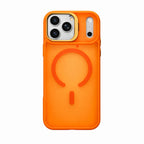 Protector IPhone 17 Pro Max Magsafe Naranja Con Soporte