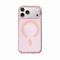 Protector iPhone 17 Pro 3 en 1 Magsafe Rosa