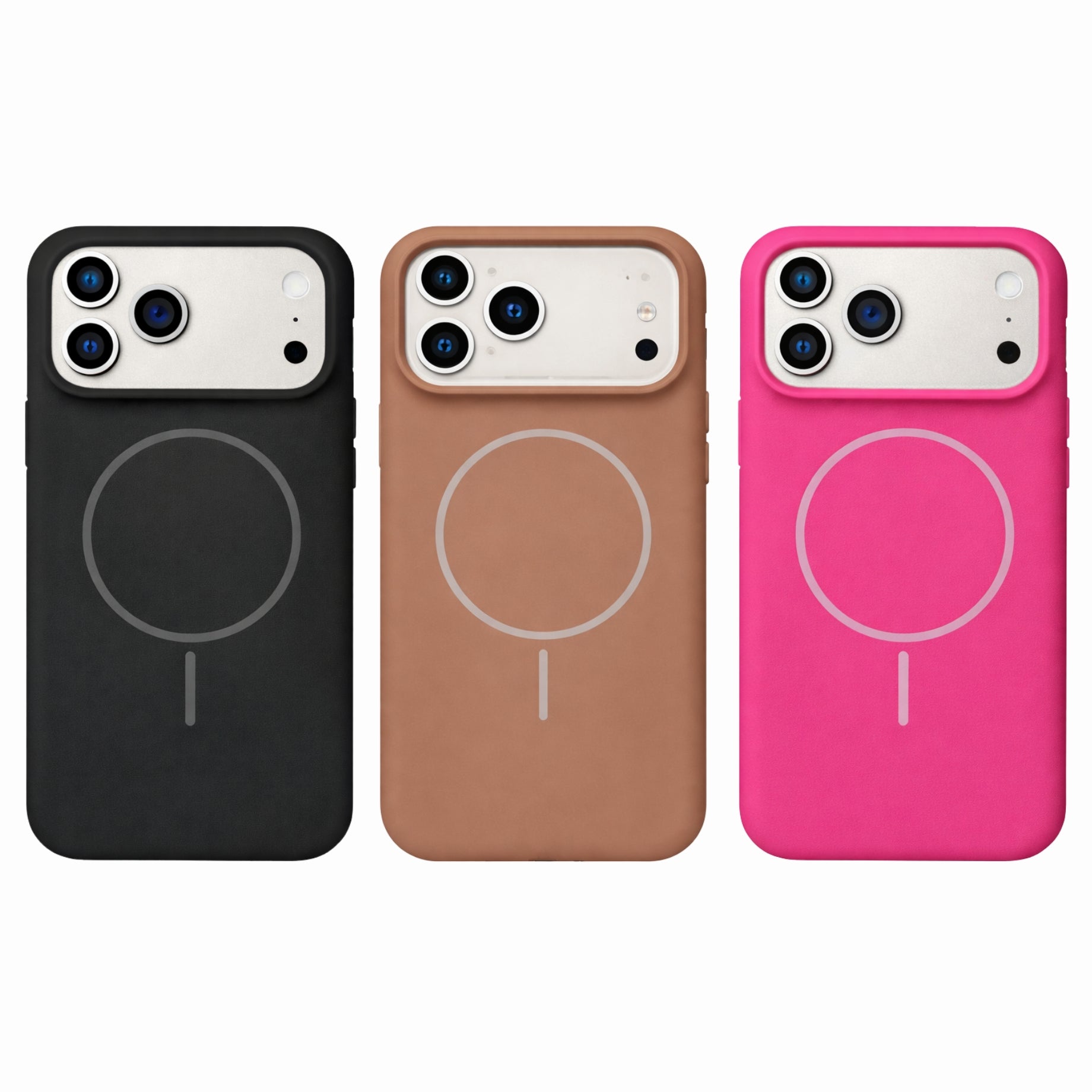 Protectores iPhone 17 Pro Magsafe Silicon