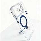 Protector IPhone 17 Pro Max Magsafe Azul Con Soporte