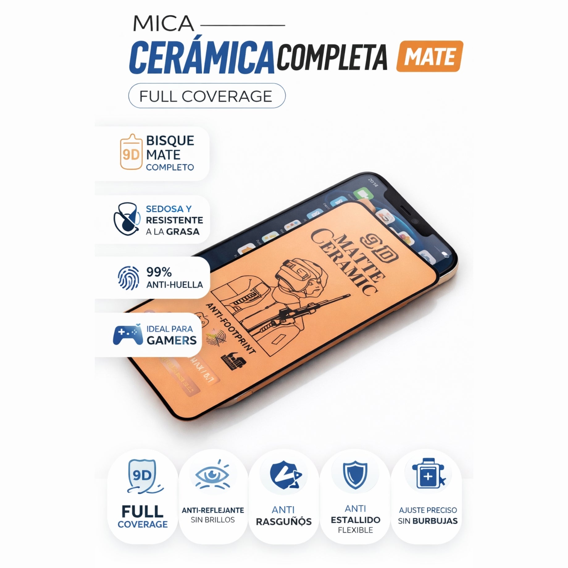 Mica Cerámica Matte