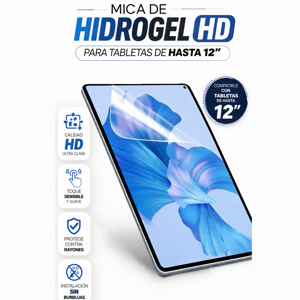 Mica Hidrogel HD Tabletas/Consolas