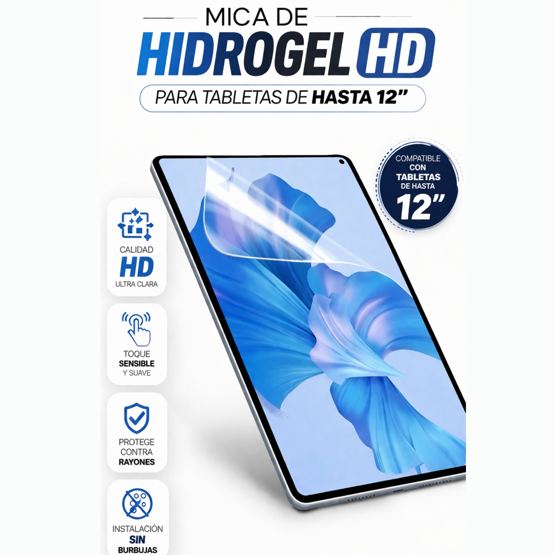 Mica Hidrogel HD Tabletas/Consolas