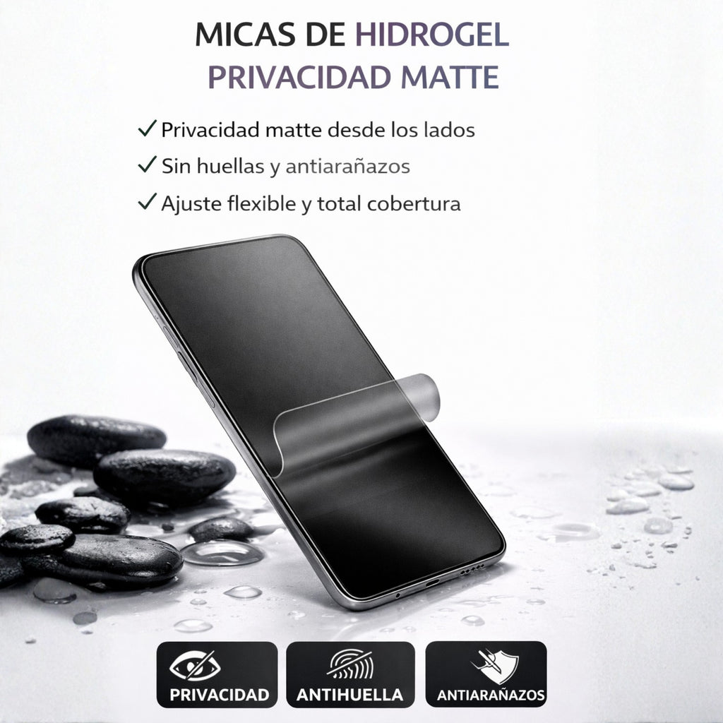 Mica Hidrogel MATTE PRIVACIDAD Celular