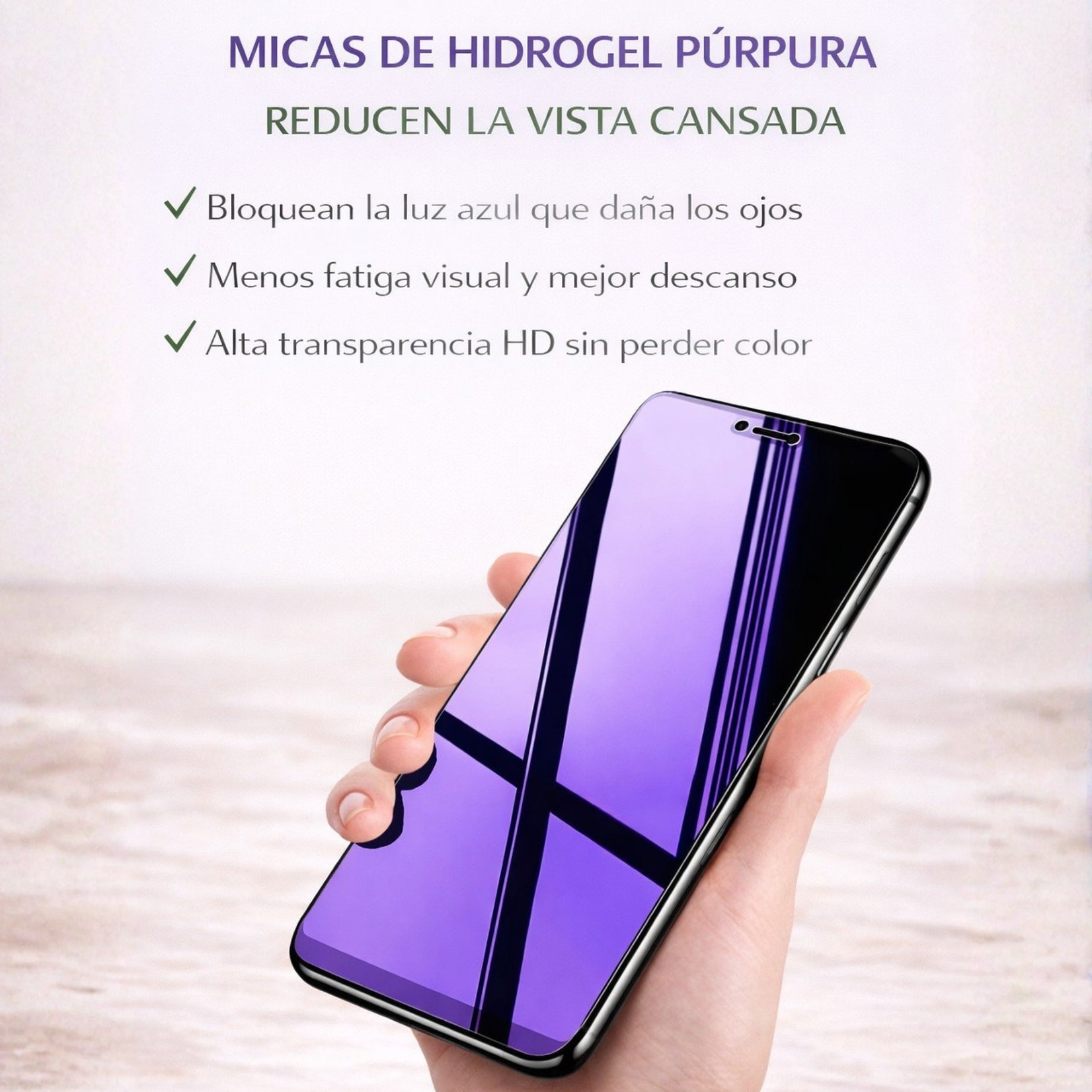 Mica Hidrogel PURPURA Celular