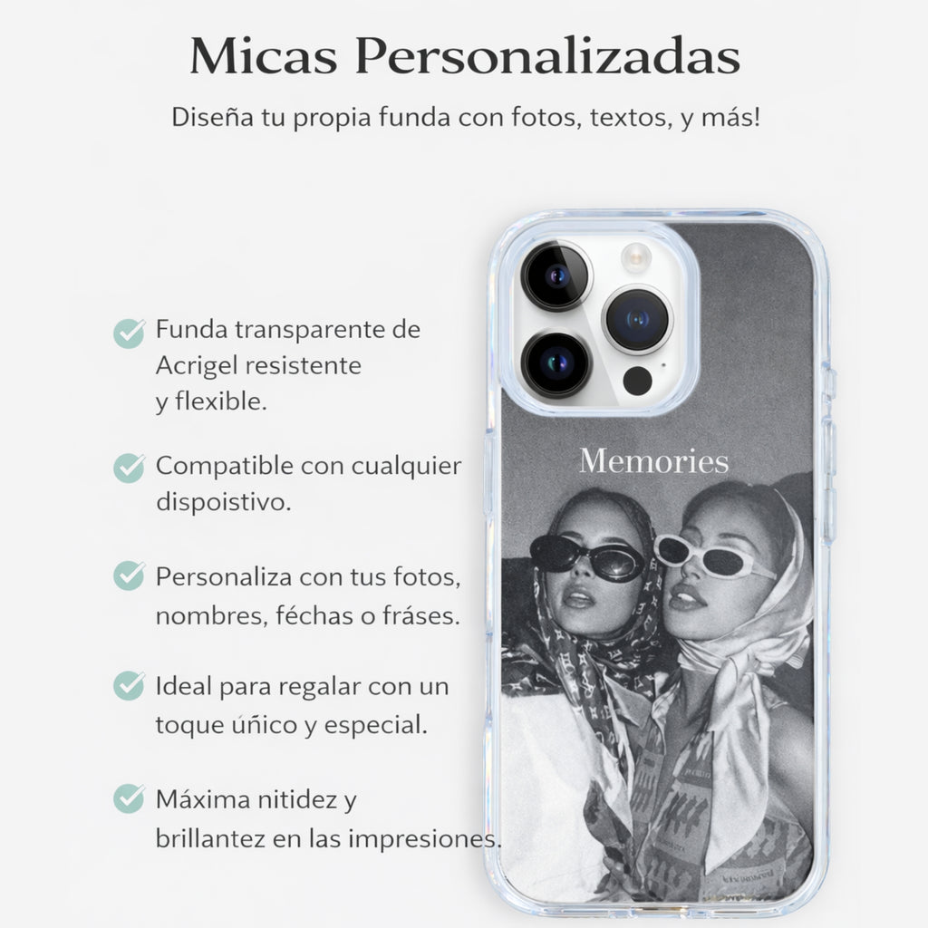 Micas PERSONALIZADAS Celular