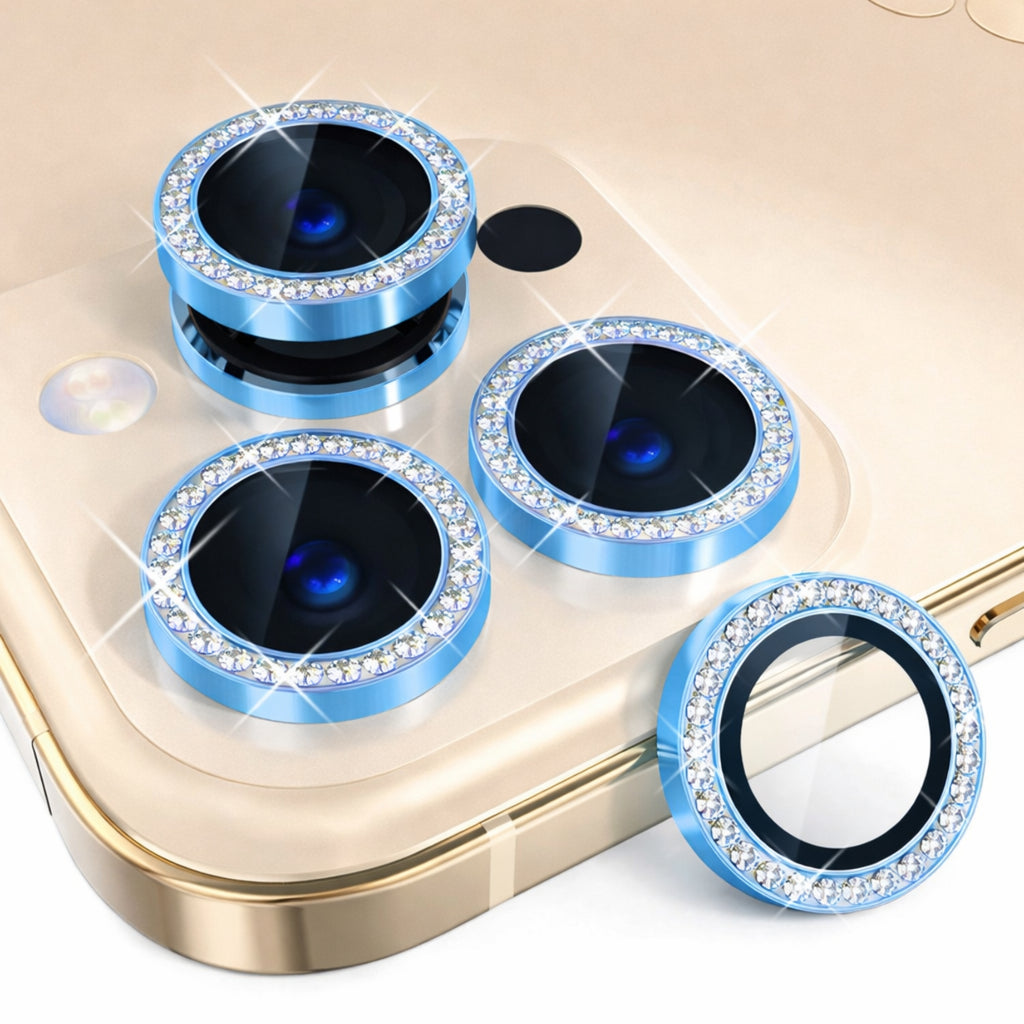 Protectores de Camara Iphone 15PM/15 Pro/16PM/16 Pro/16Plus/16/17PM/17 Pro/17 Brillos