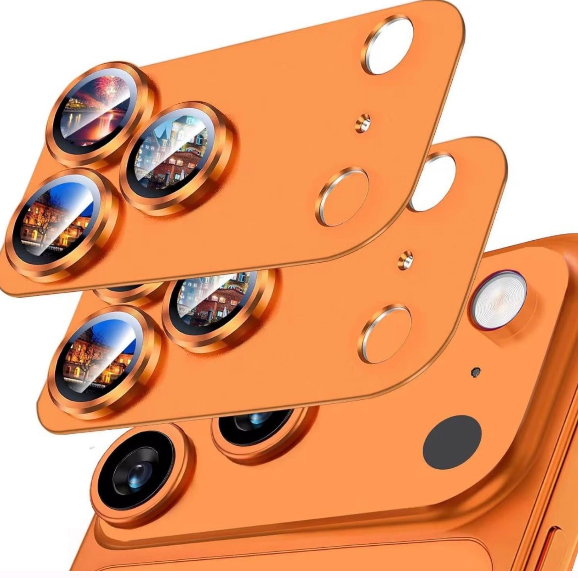 Protectores de Camara iPhone 17 Pro Max Metálicos