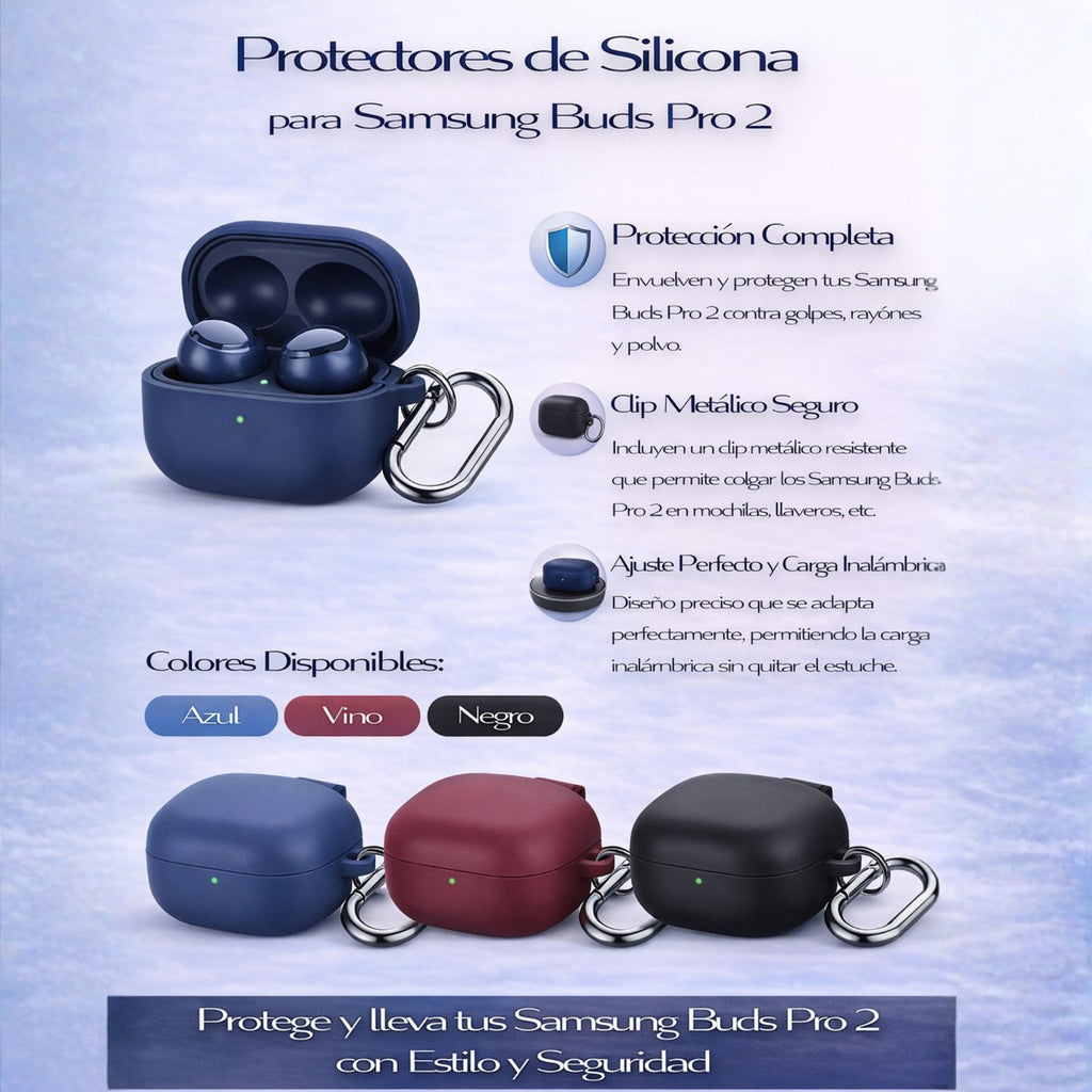 Protector Samsung Buds 2 Pro Silicon