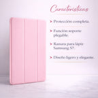Protector Tableta Samsung S7/S8 Rosa