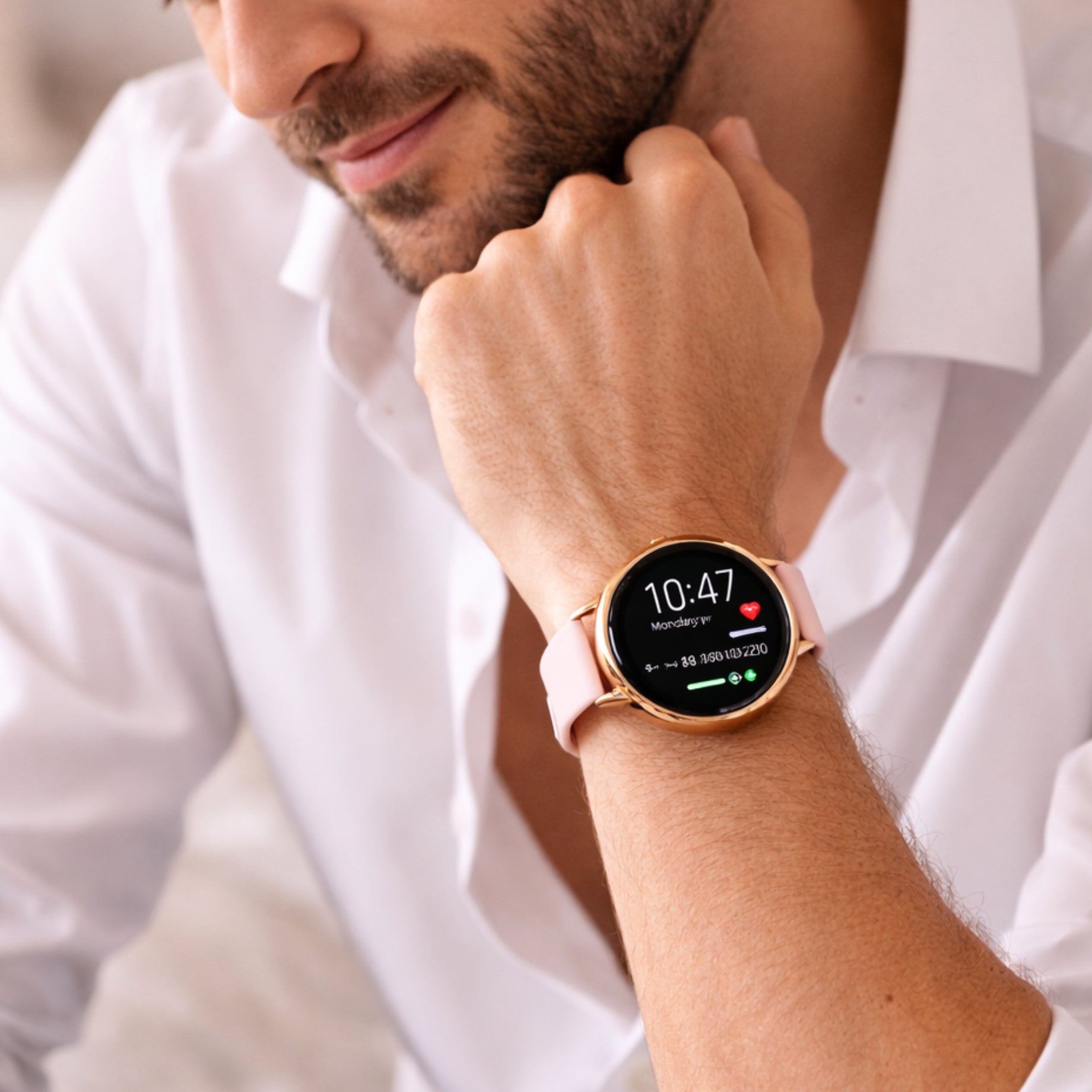 Smart Watch LIVA Rosa