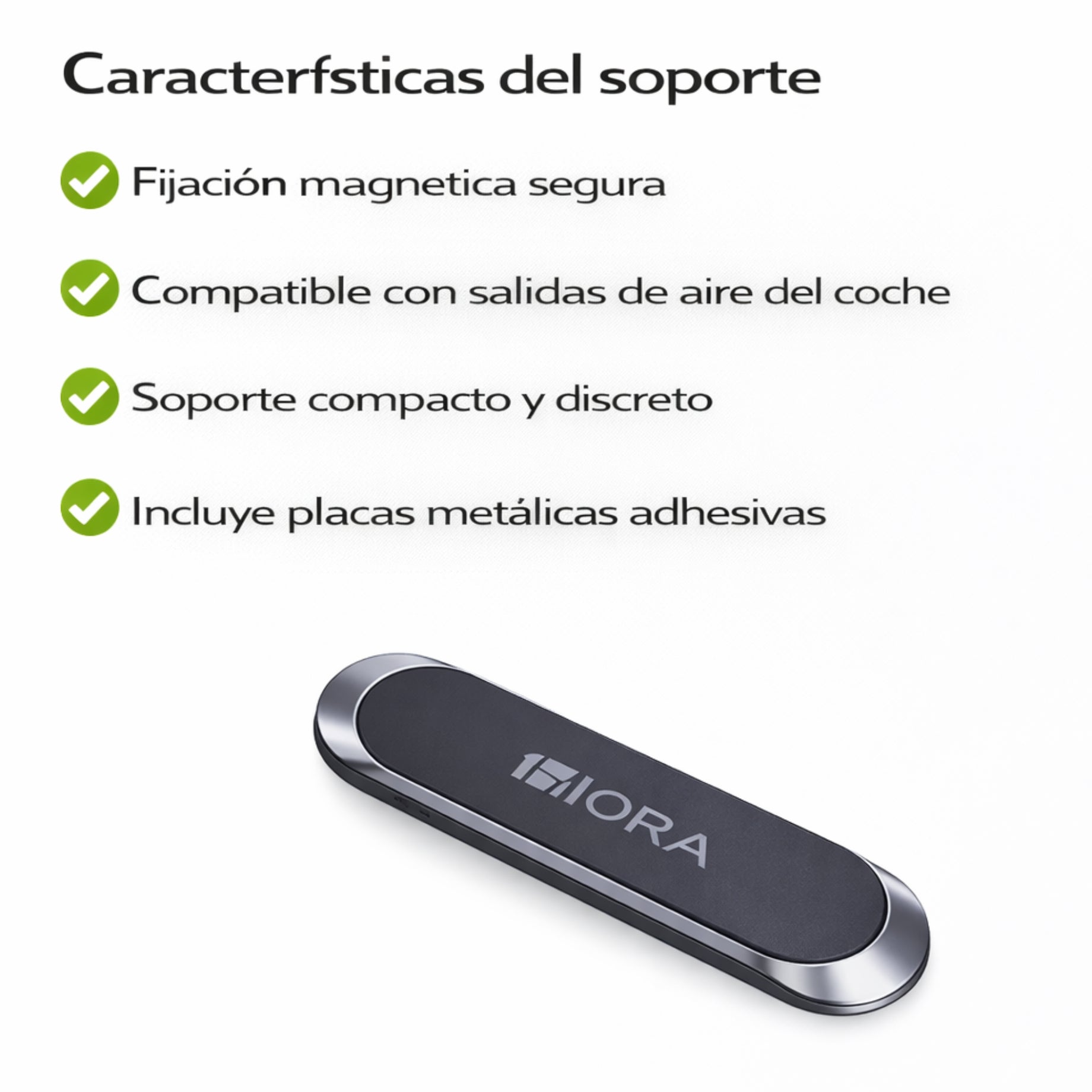 Soporte Magnetico Celular Para Auto Plano